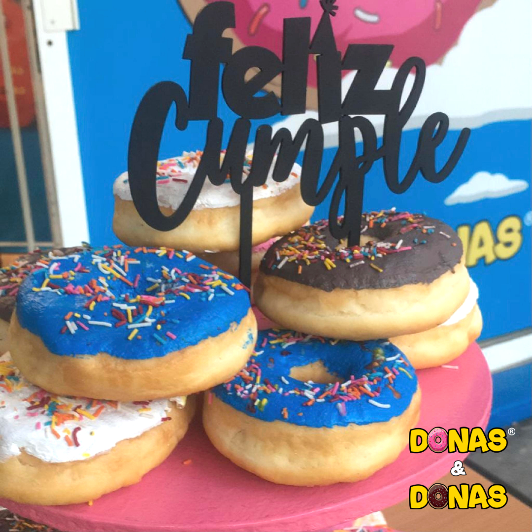 Donas de colores