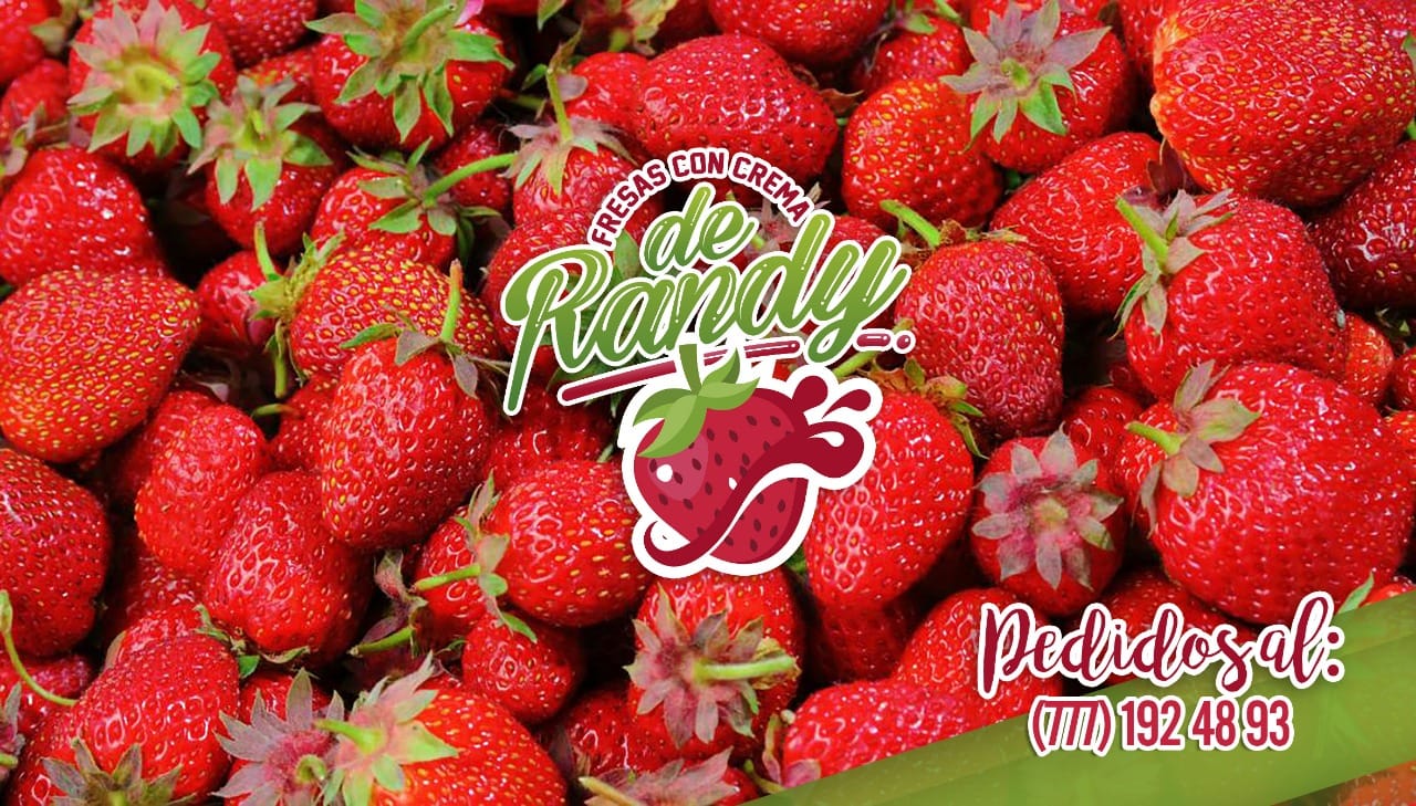 Fresas con crema Randy